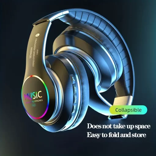  Wireless Headphones with Deep Bass - Image 2