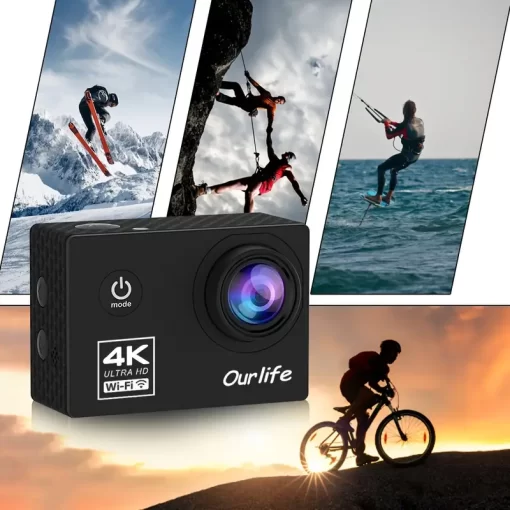 Ourlife Ultra-High Definition Underwater Sports Camera with WiFi - Image 5