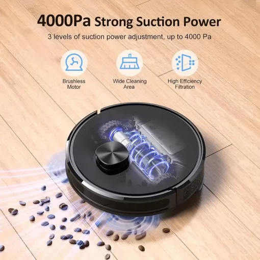 Lubluelu SL60D Robot Vacuum Cleaner and Mop Combo - Image 2