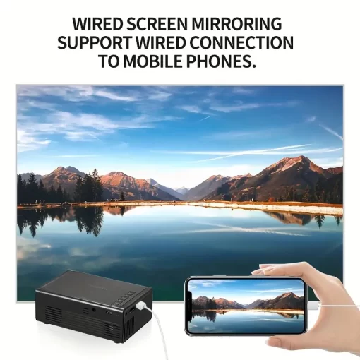 Portable Mini Projector - Image 2